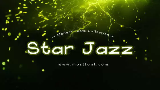 Typographic Design of Star-Jazz