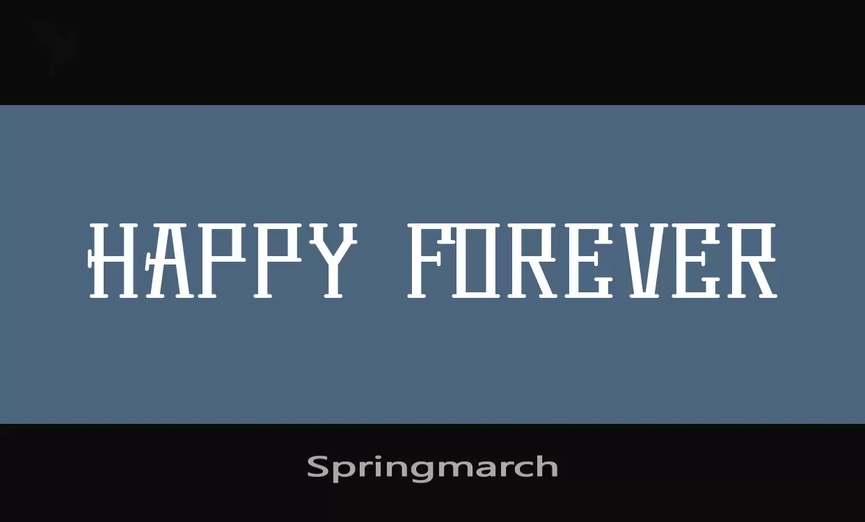 Sample of Springmarch