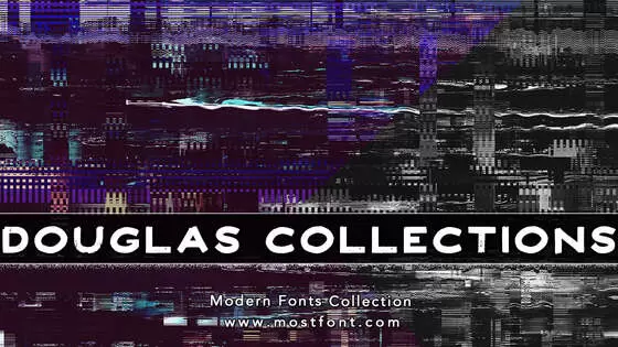 「DOUGLAS-COLLECTIONS」字体排版图片