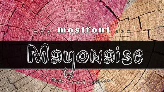 Typographic Design of Mayonaise