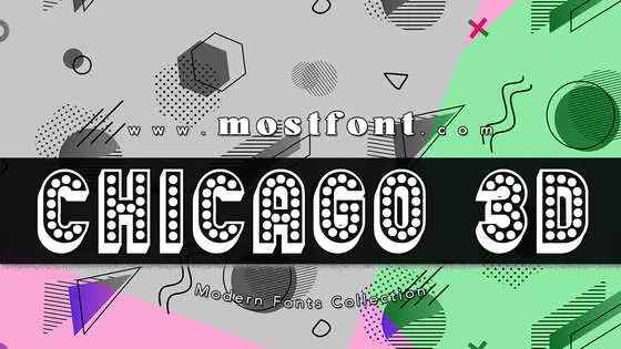 Typographic Design of Chicago-3D