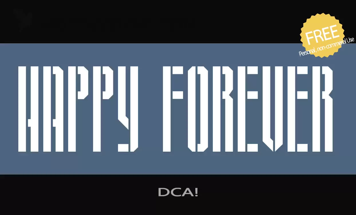 Sample of DCA!