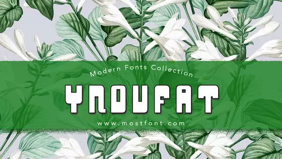 「YnduFat」字体排版图片