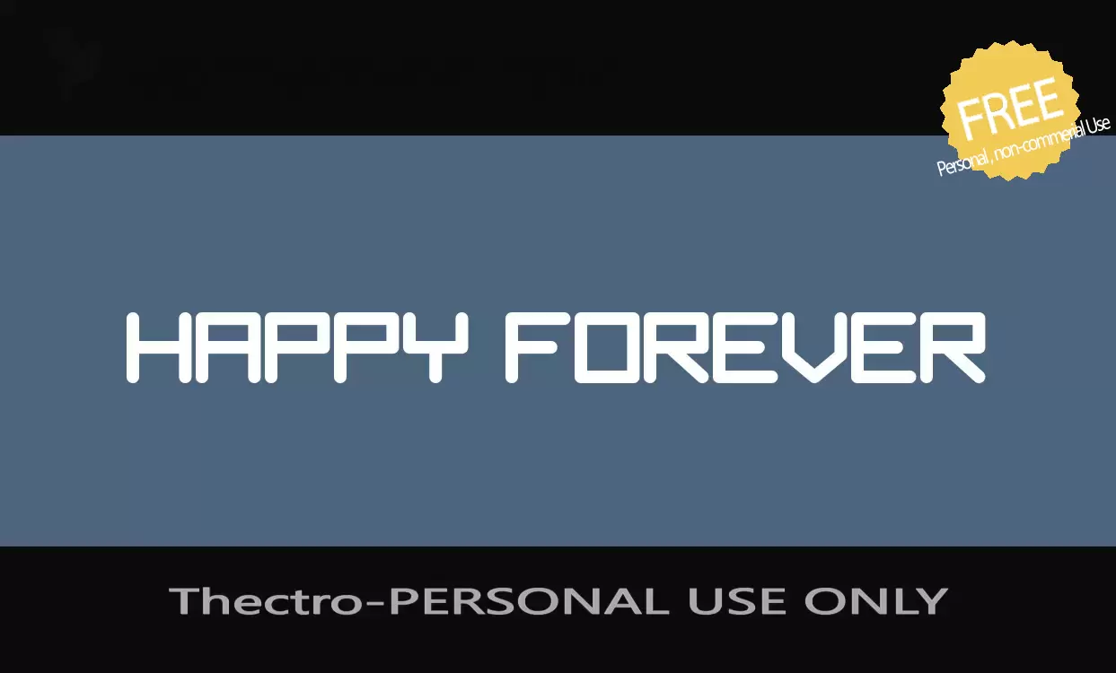 Sample of Thectro-PERSONAL-USE-ONLY