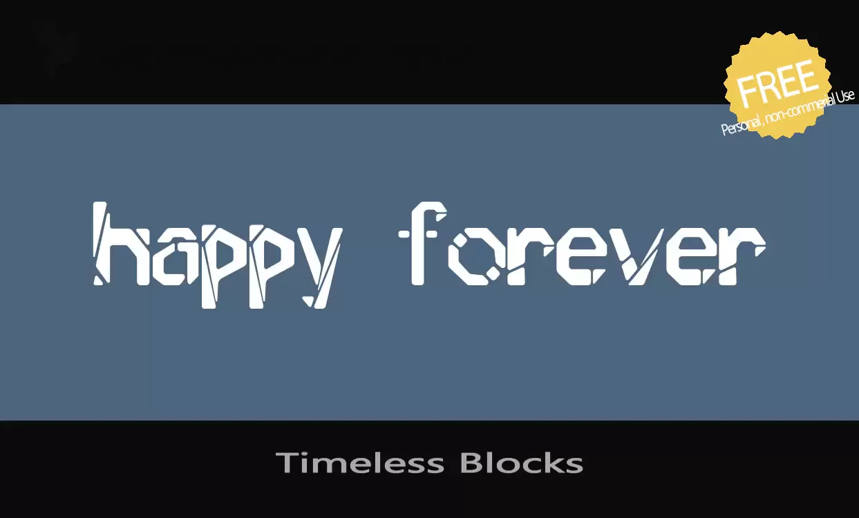 Sample of Timeless-Blocks