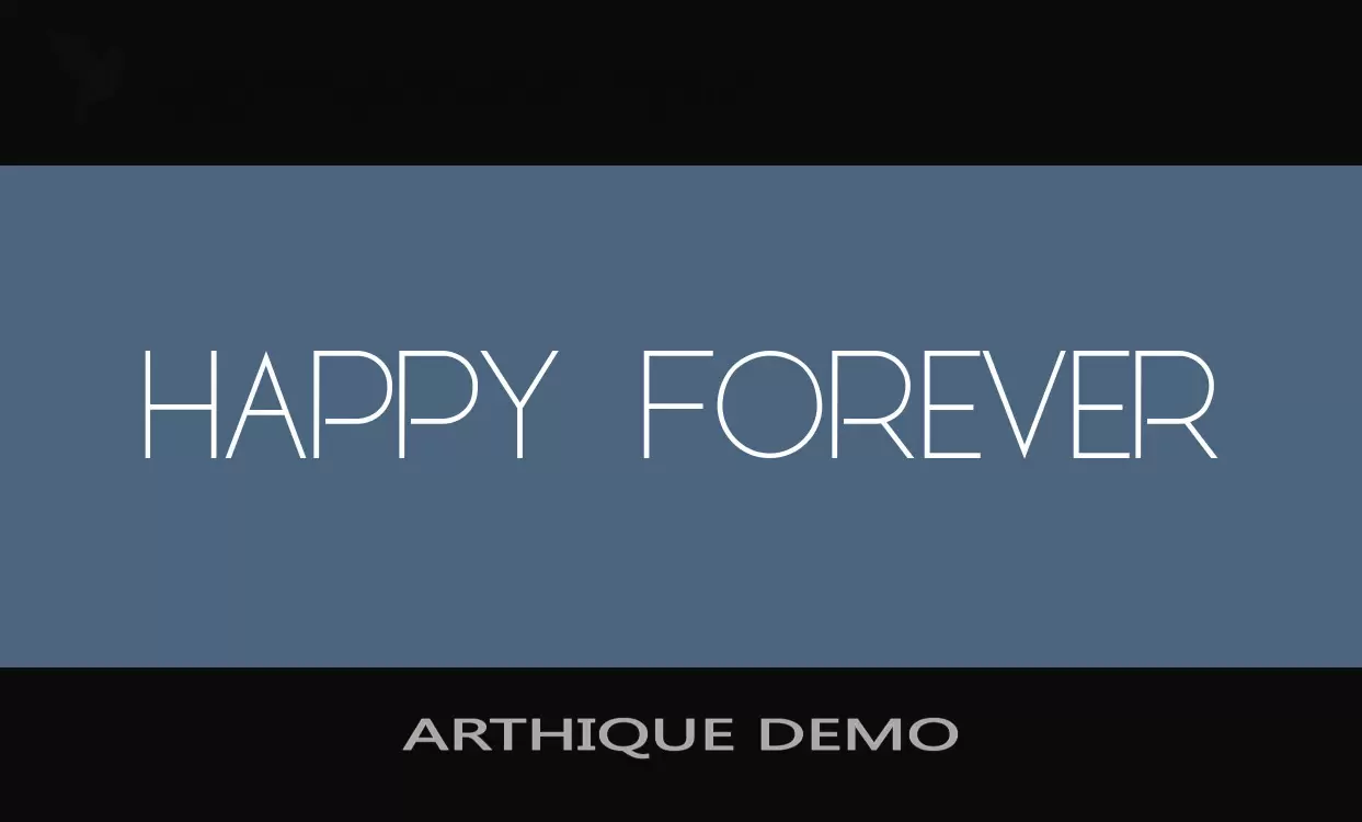 Sample of ARTHIQUE-DEMO