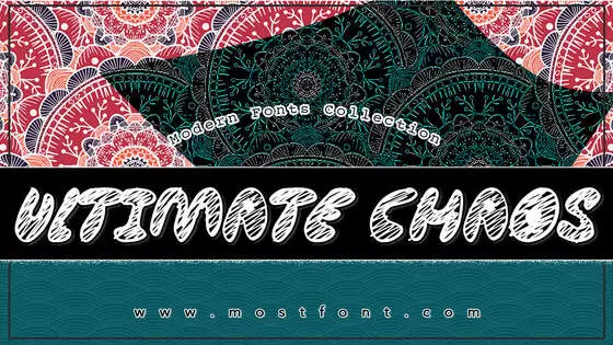 Typographic Design of Ultimate-Chaos