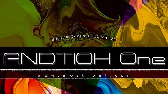 Typographic Design of ANDTIOH-One