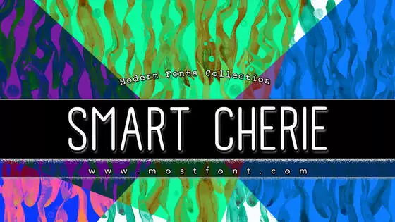 「Smart-Cherie」字体排版图片