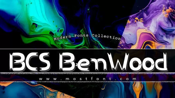 「BCS-BenWood」字体排版图片