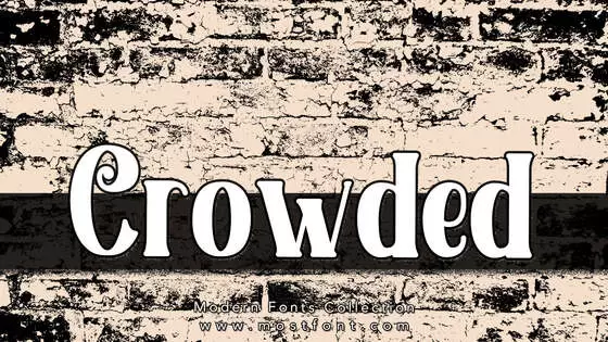 Typographic Design of Crowded