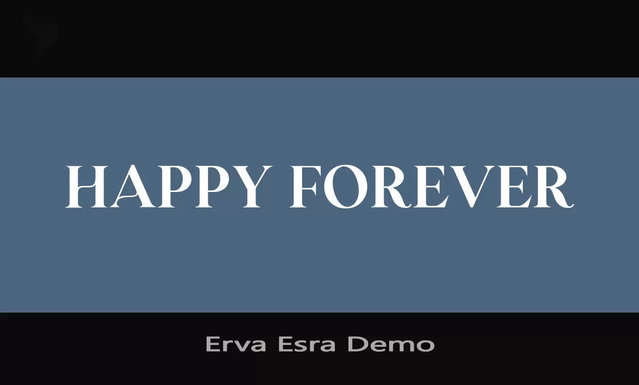 Sample of Erva-Esra-Demo