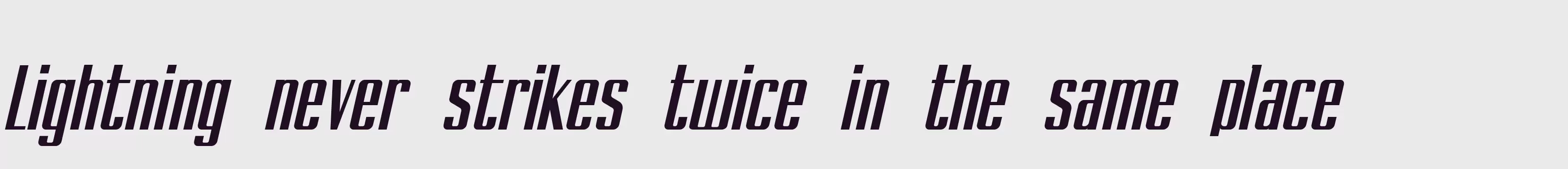 Preview Of BRANCHÉ Italic Demo