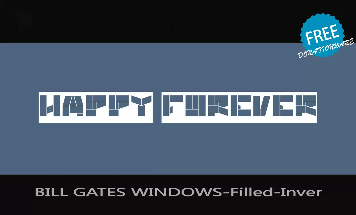 Sample of BILL-GATES-WINDOWS-Filled-Inver