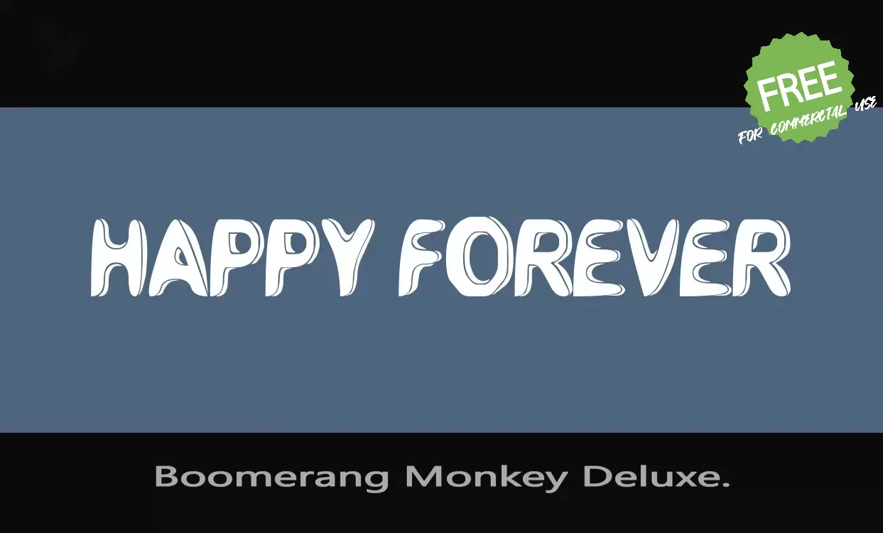 Sample of Boomerang-Monkey-Deluxe.