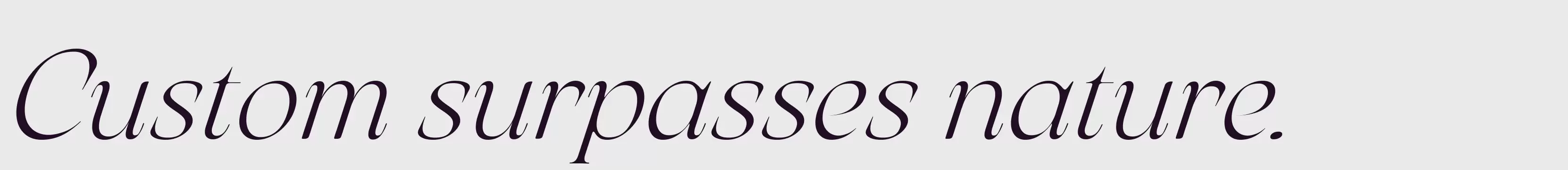 Preview Of LightItalic