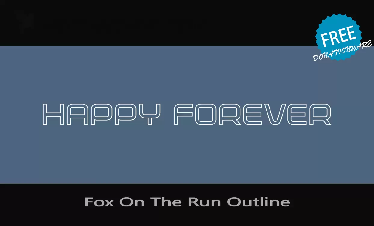 Sample of Fox-On-The-Run-Outline