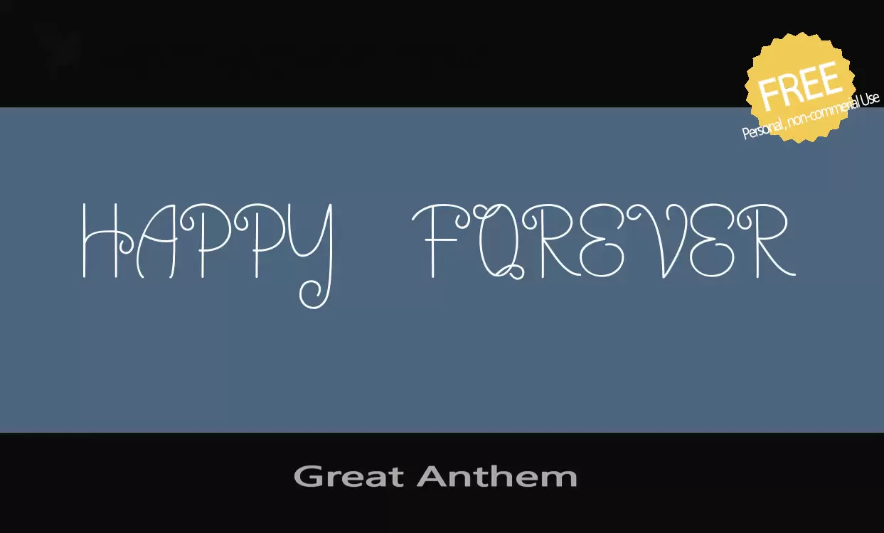 Sample of Great-Anthem