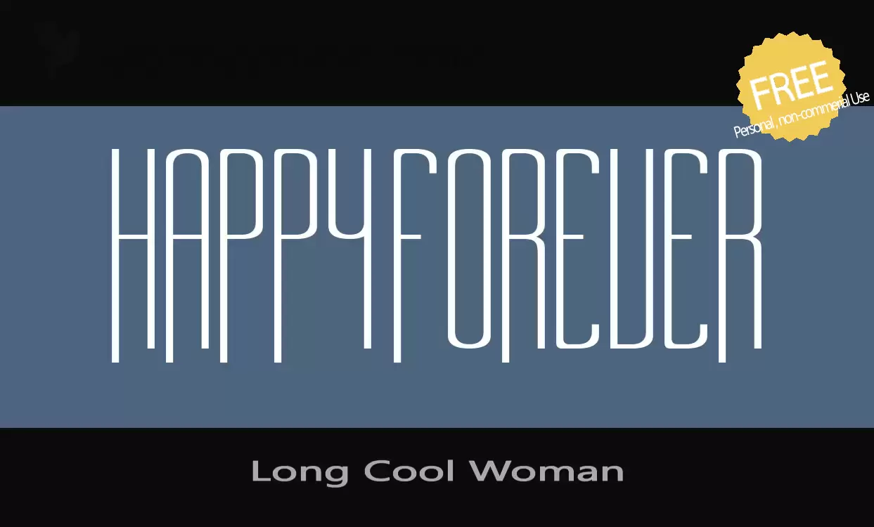 Sample of Long-Cool-Woman