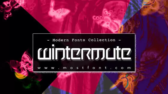 「Wintermute」字体排版样式