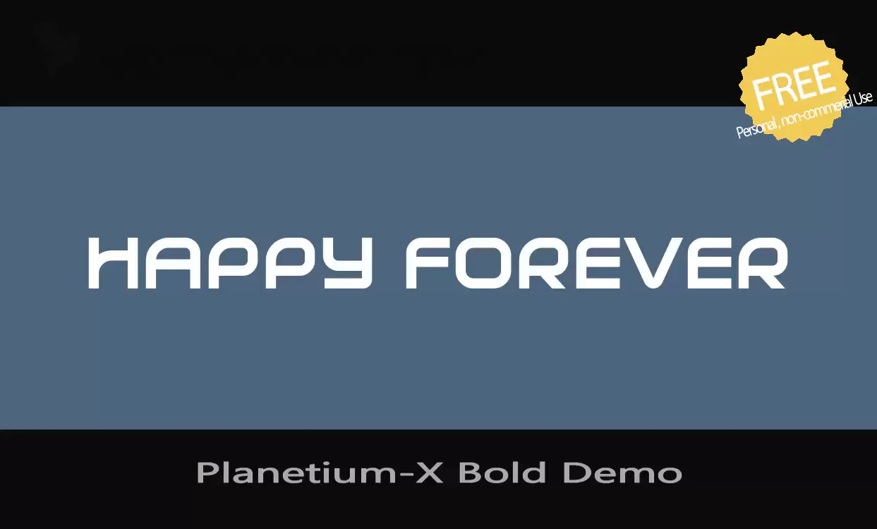 Sample of Planetium-X-Bold-Demo