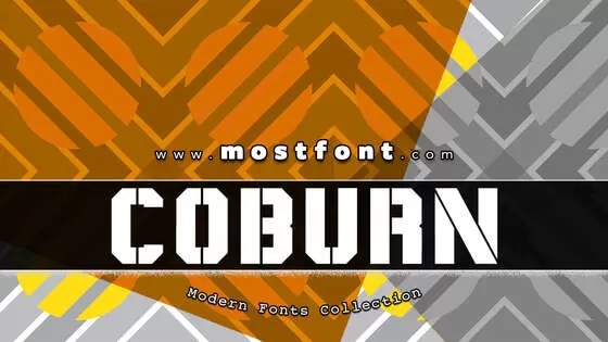 Typographic Design of Coburn