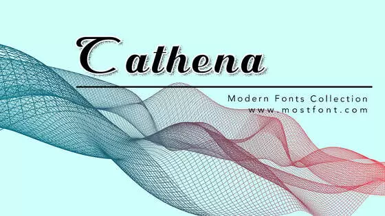 Typographic Design of Cathena