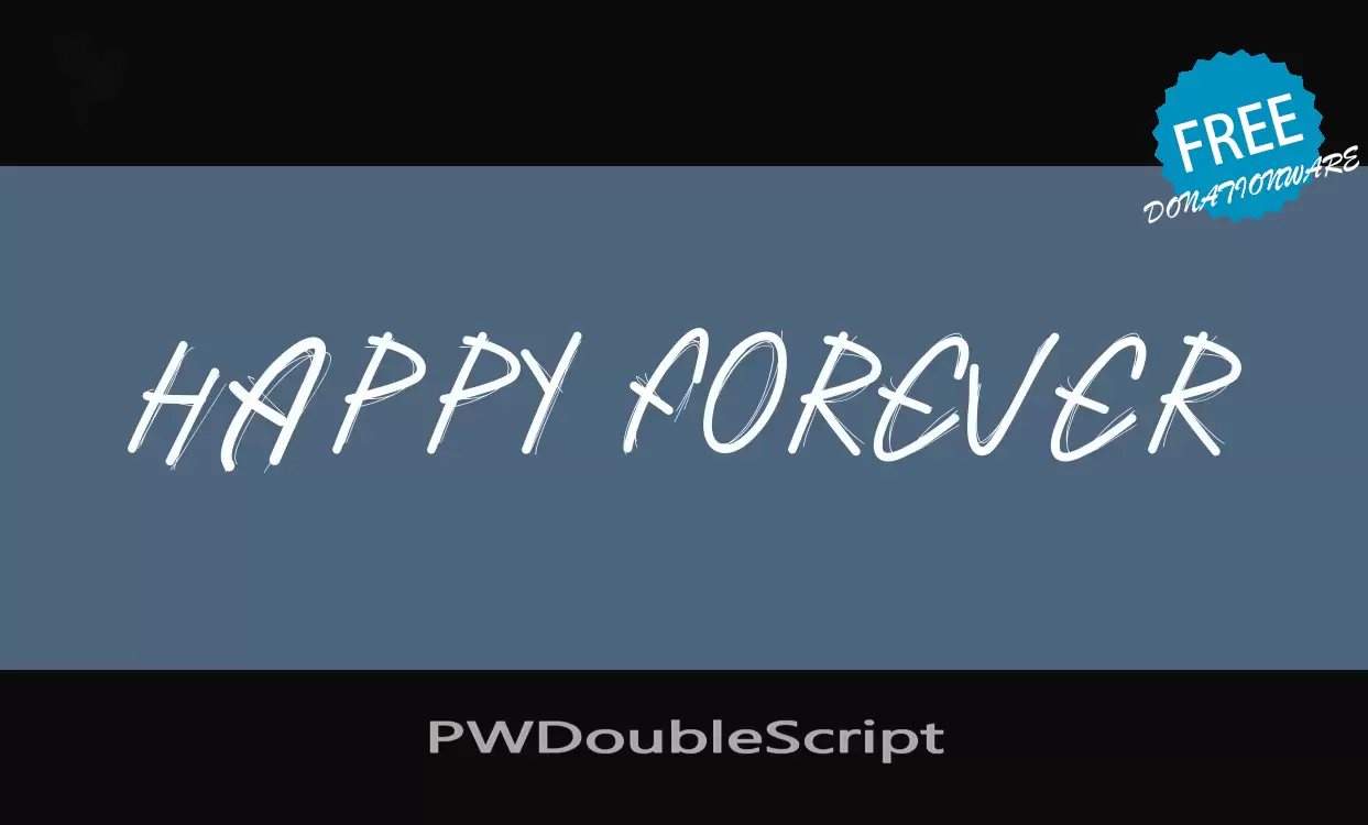 Sample of PWDoubleScript