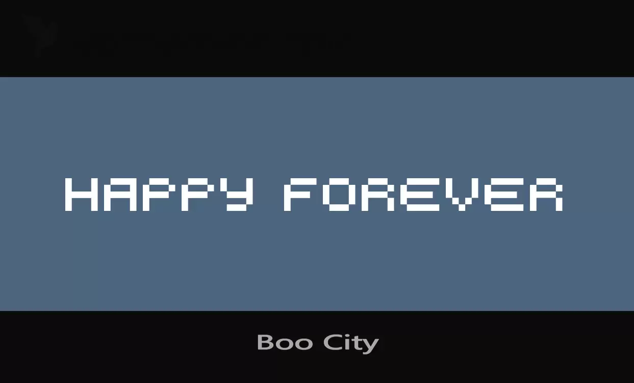 Sample of Boo-City