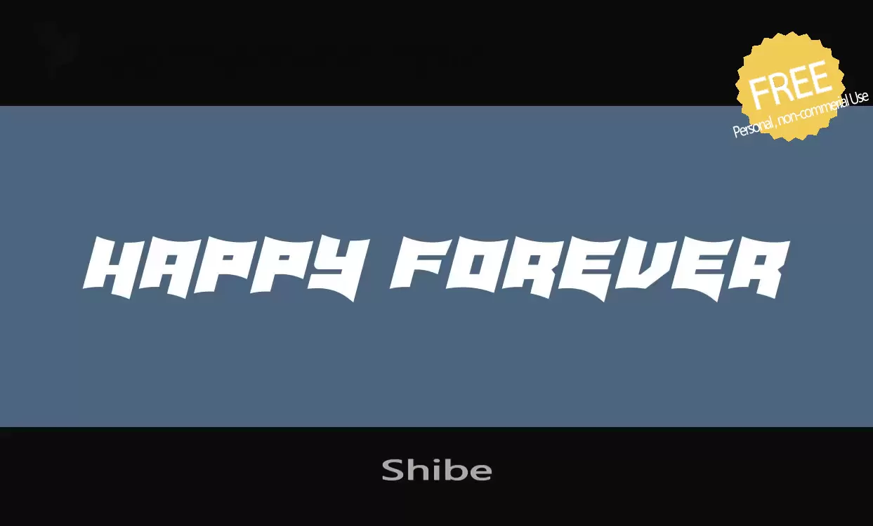Sample of Shibe