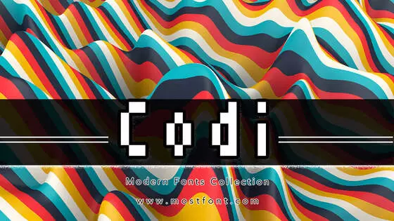 「Codi」字体排版样式