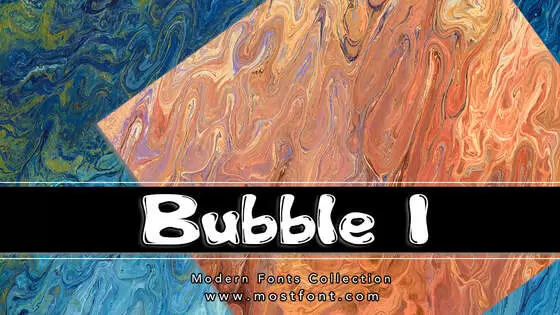 Typographic Design of Bubble-1