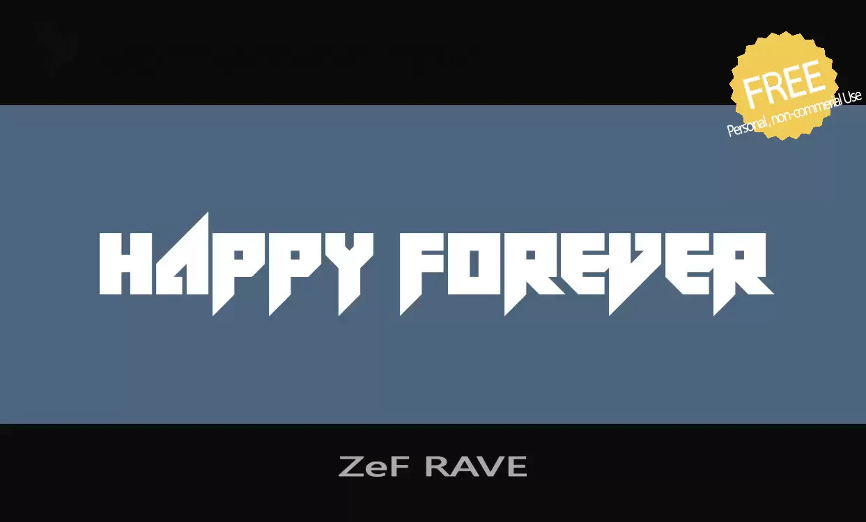 Sample of ZeF-RAVE