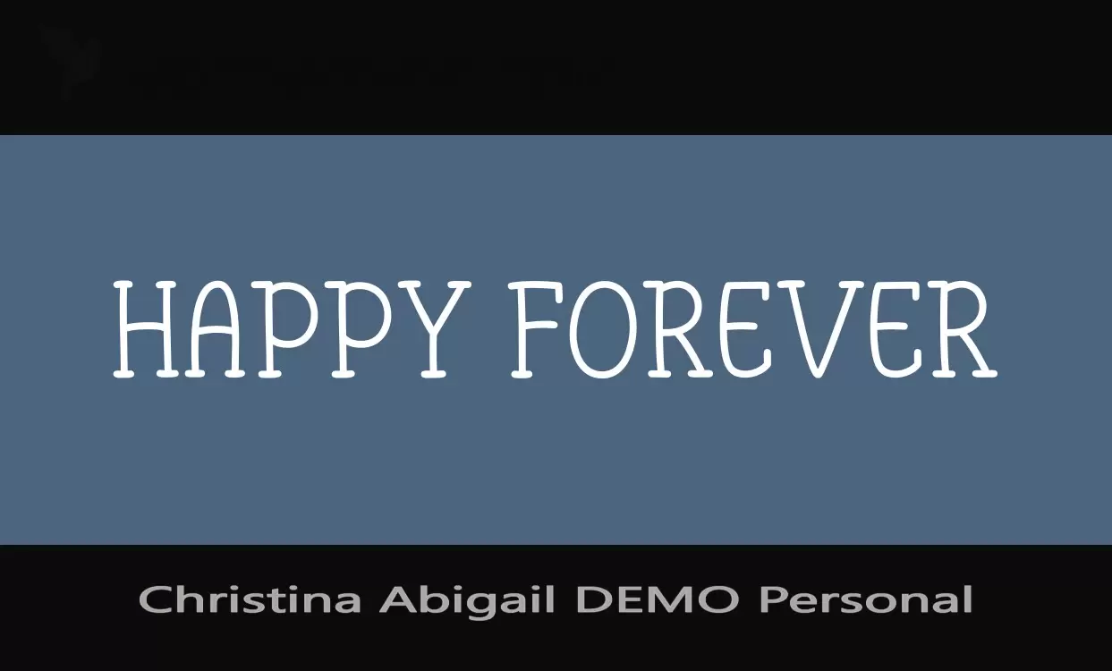 Sample of Christina-Abigail-DEMO-Personal