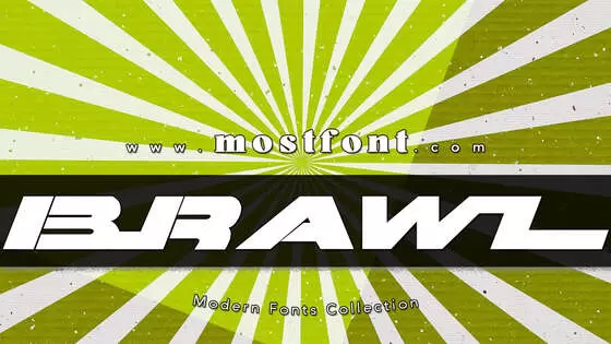 Typographic Design of Brawl