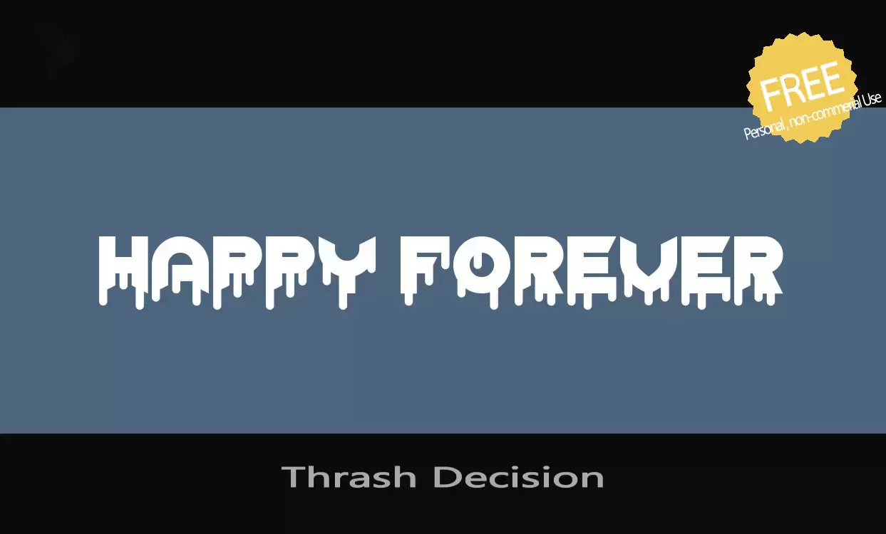 Sample of Thrash-Decision