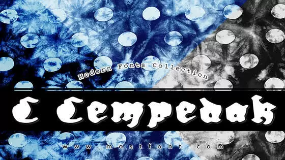 「C-Cempedak」字体排版样式