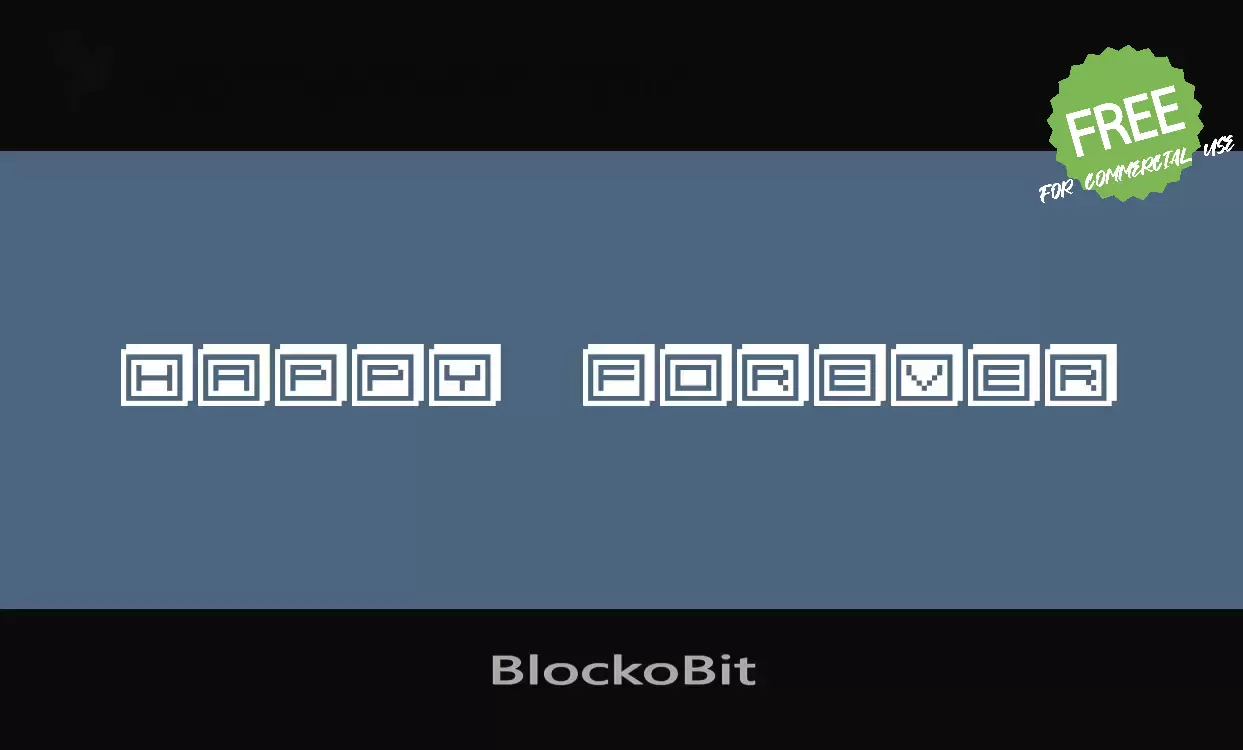 Sample of BlockoBit