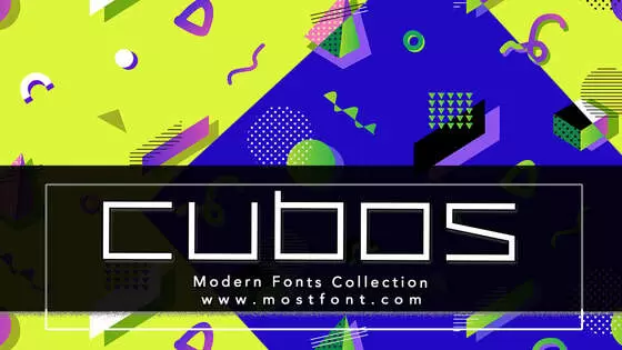 Typographic Design of Cubos