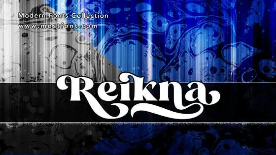 Typographic Design of Reikna