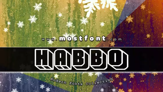 Typographic Design of Habbo