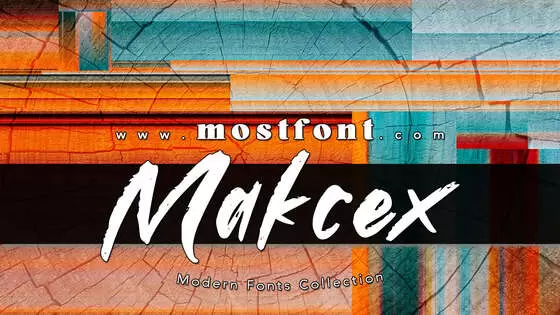 Typographic Design of Makcex