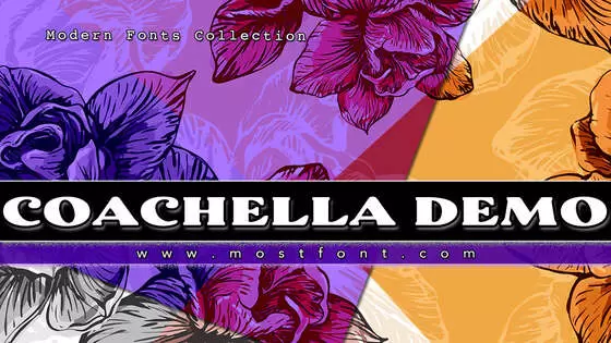 Typographic Design of Coachella-DEMO