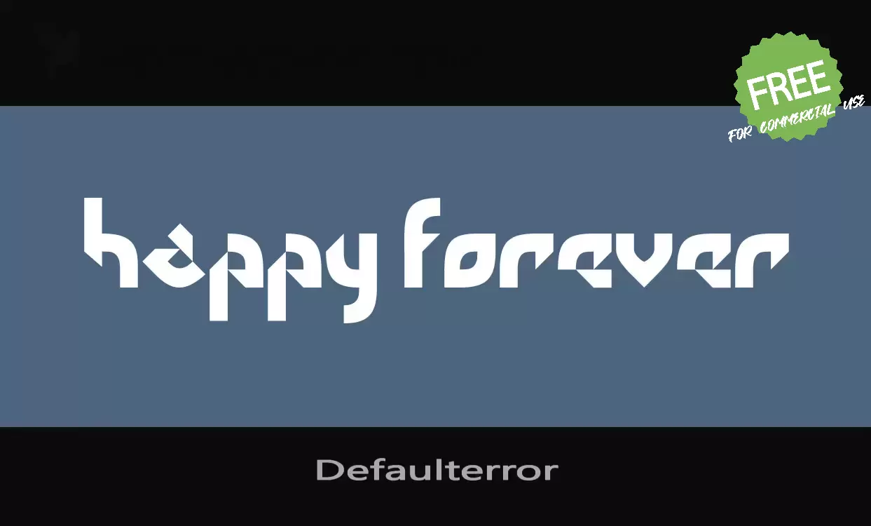 Sample of Defaulterror