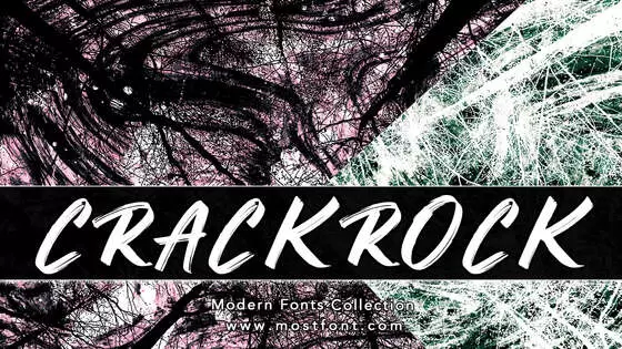 Typographic Design of CRACKROCK