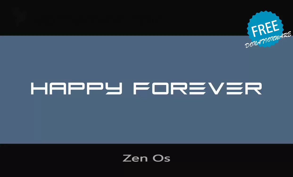 Sample of Zen-Os