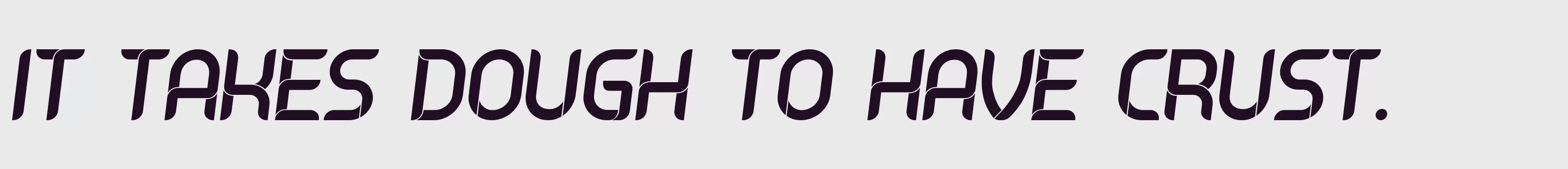 Preview Of Italic