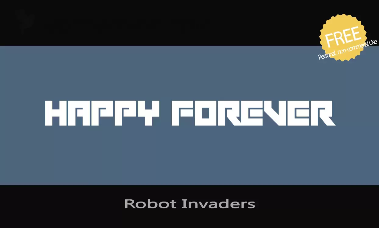 Sample of Robot-Invaders