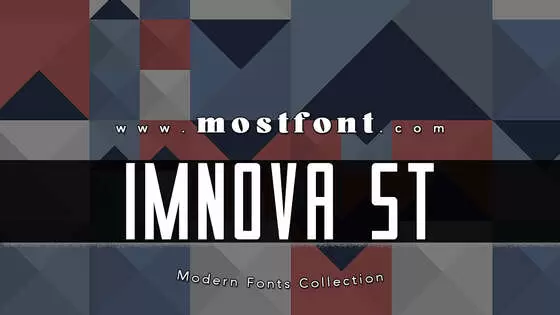 Typographic Design of Imnova-St