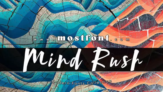 Typographic Design of Mind-Rush---Demo